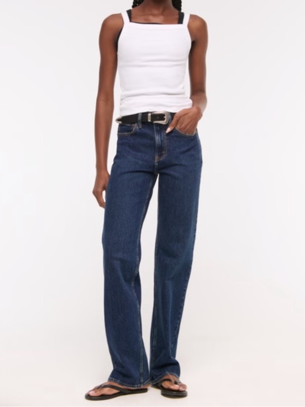 90s High-Rise Relaxed Jeans - Short Length
